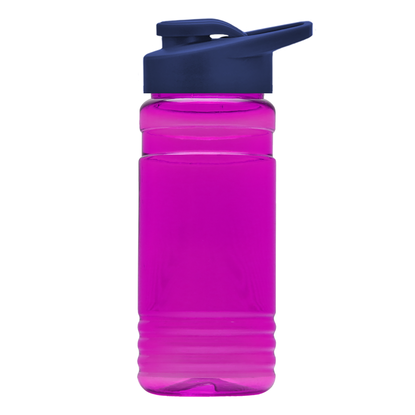 RPET Bottle with Drink-Thru Lid - 20 oz.