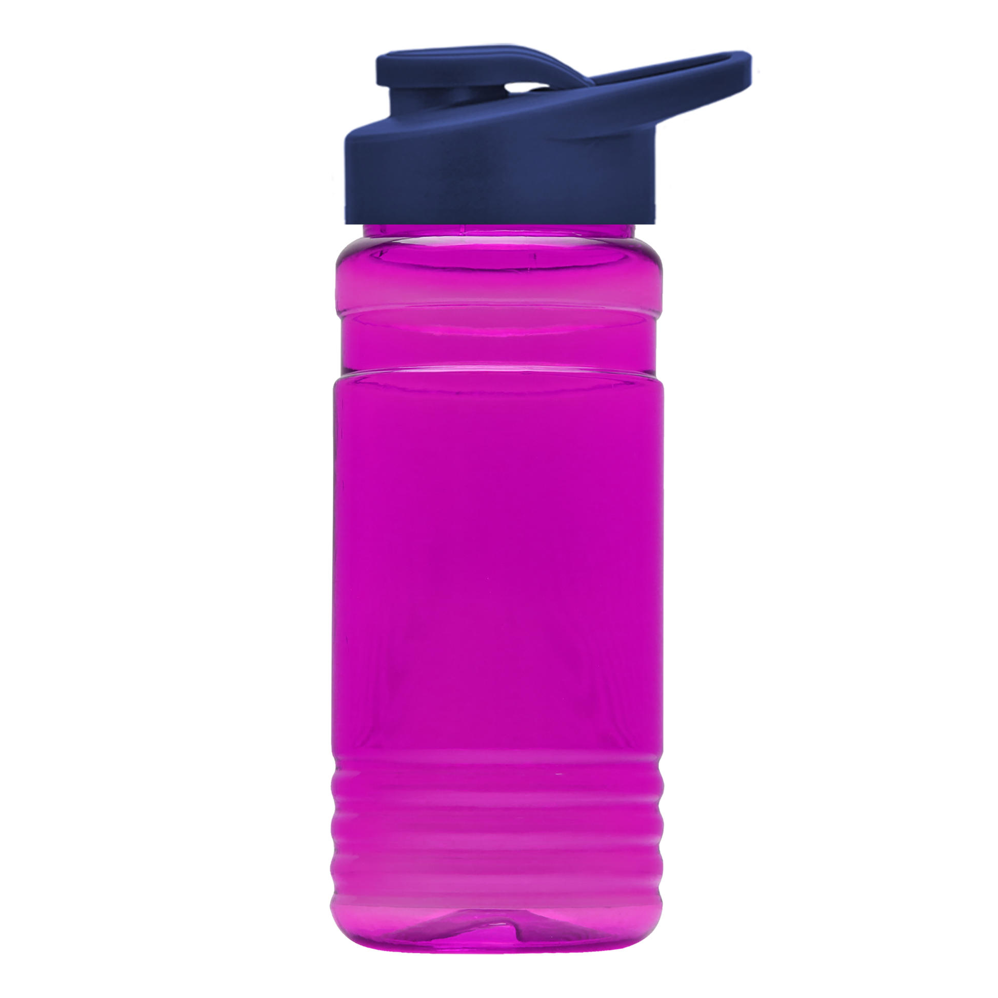 RPET Bottle with Drink-Thru Lid - 20 oz.