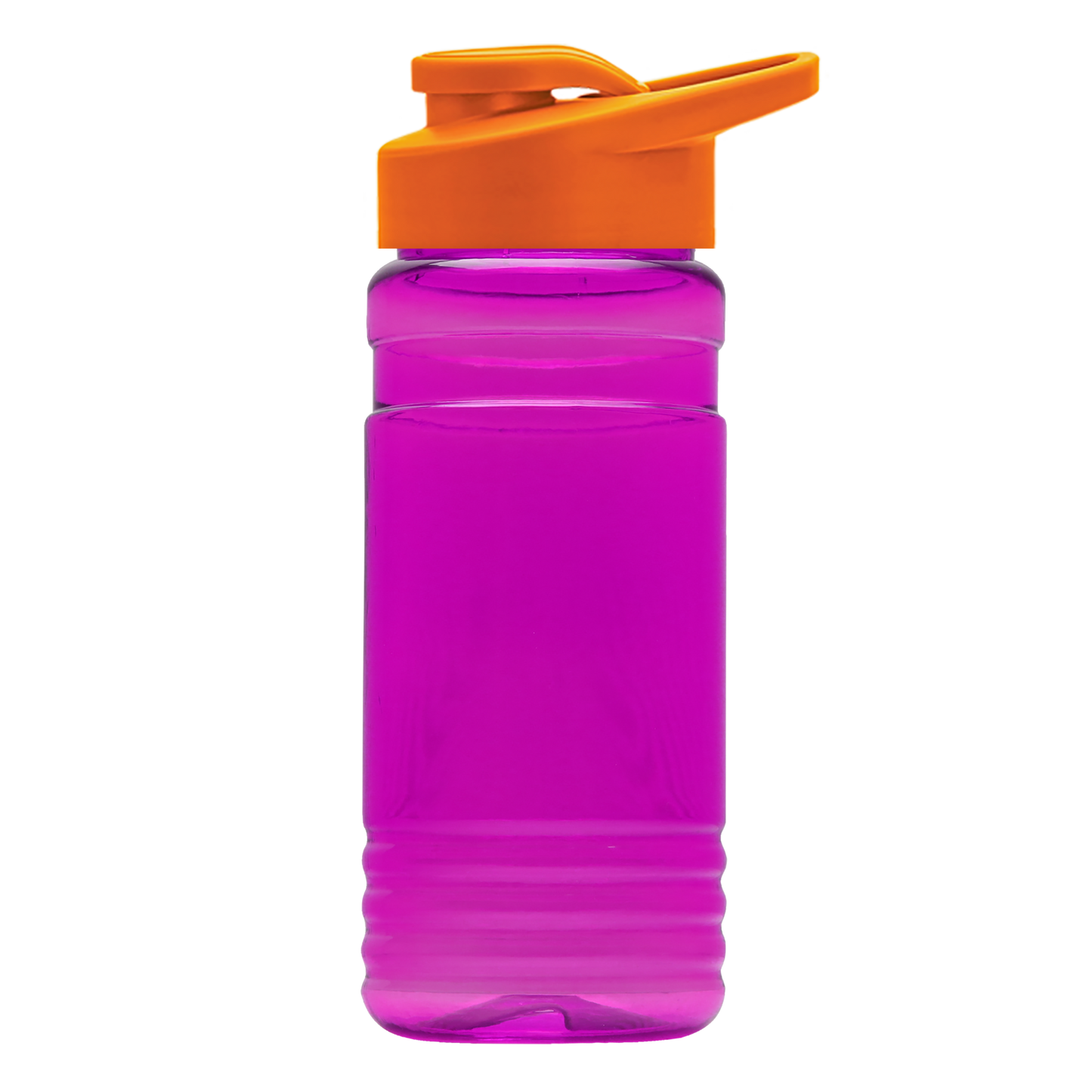 RPET Bottle with Drink-Thru Lid - 20 oz.