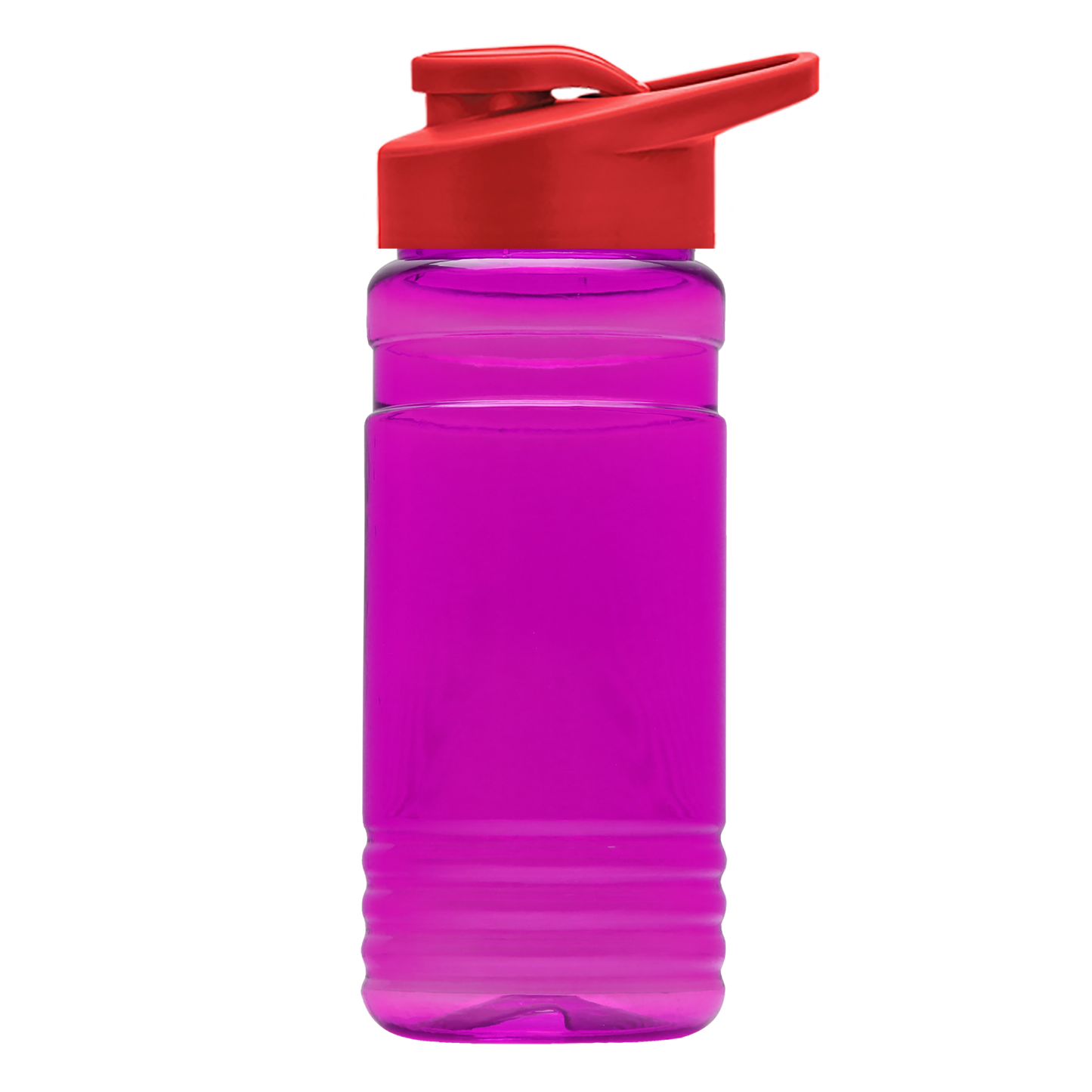 RPET Bottle with Drink-Thru Lid - 20 oz.