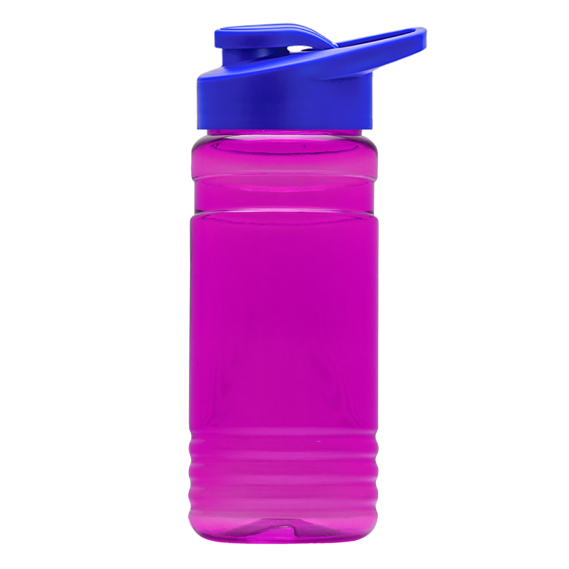 RPET Bottle with Drink-Thru Lid - 20 oz.