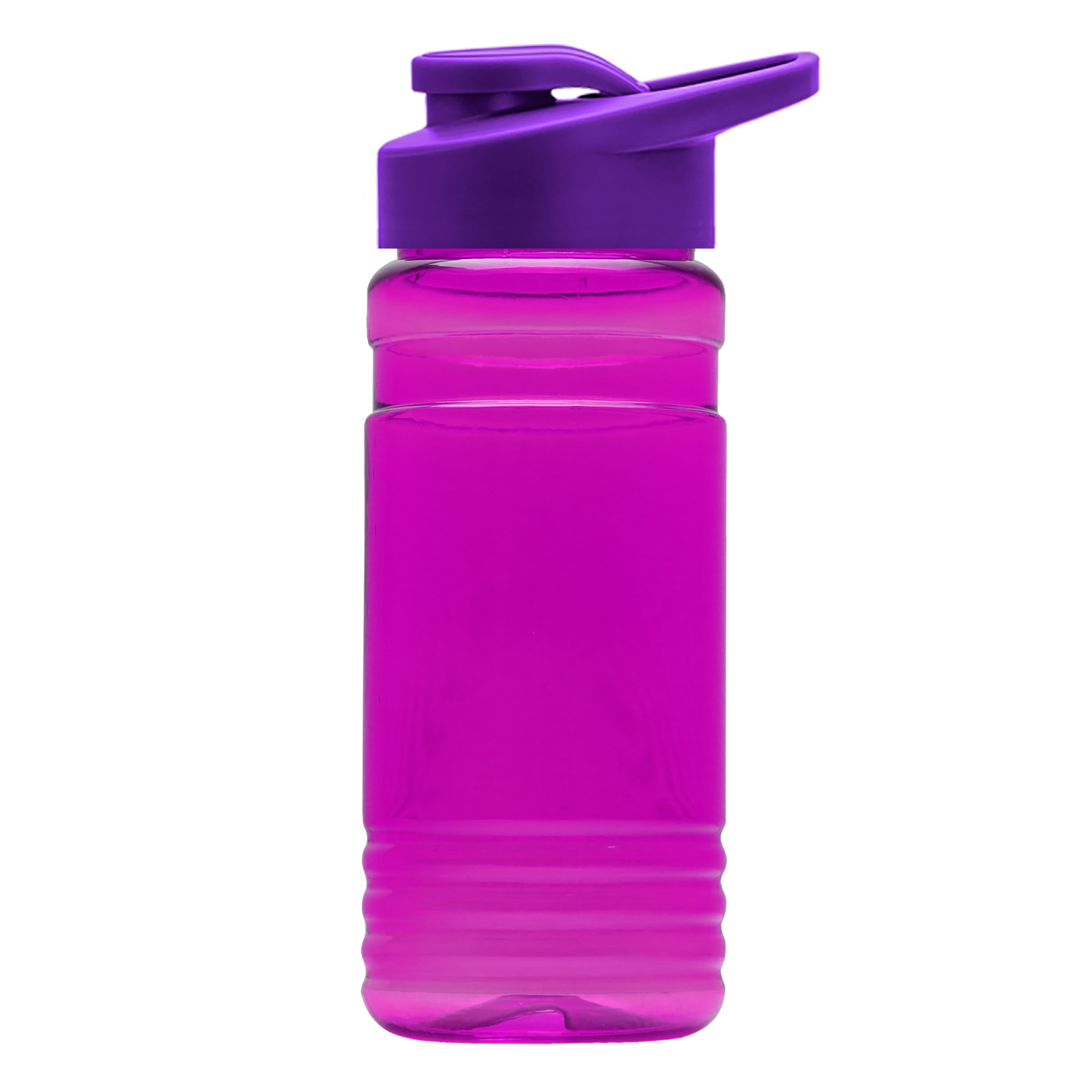 RPET Bottle with Drink-Thru Lid - 20 oz.