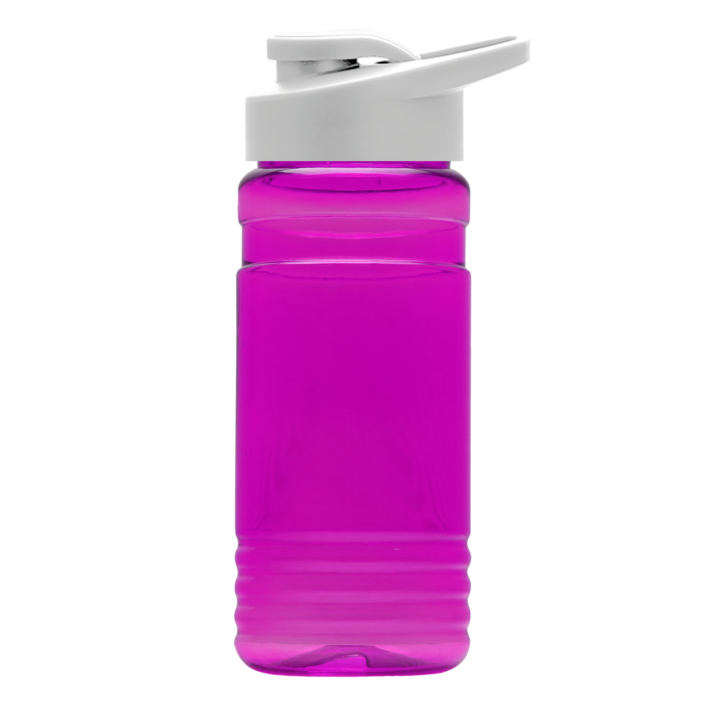 RPET Bottle with Drink-Thru Lid - 20 oz.