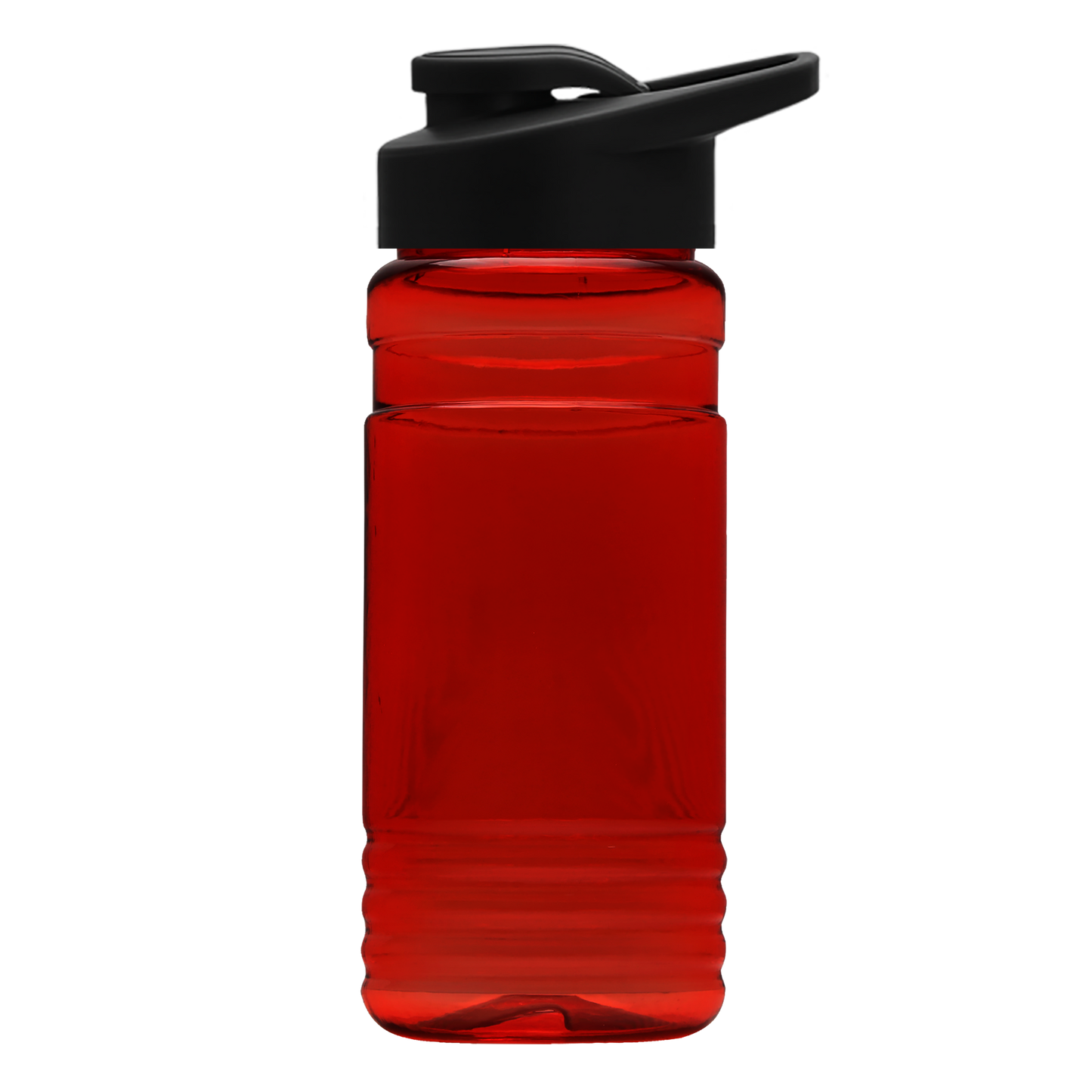 RPET Bottle with Drink-Thru Lid - 20 oz.