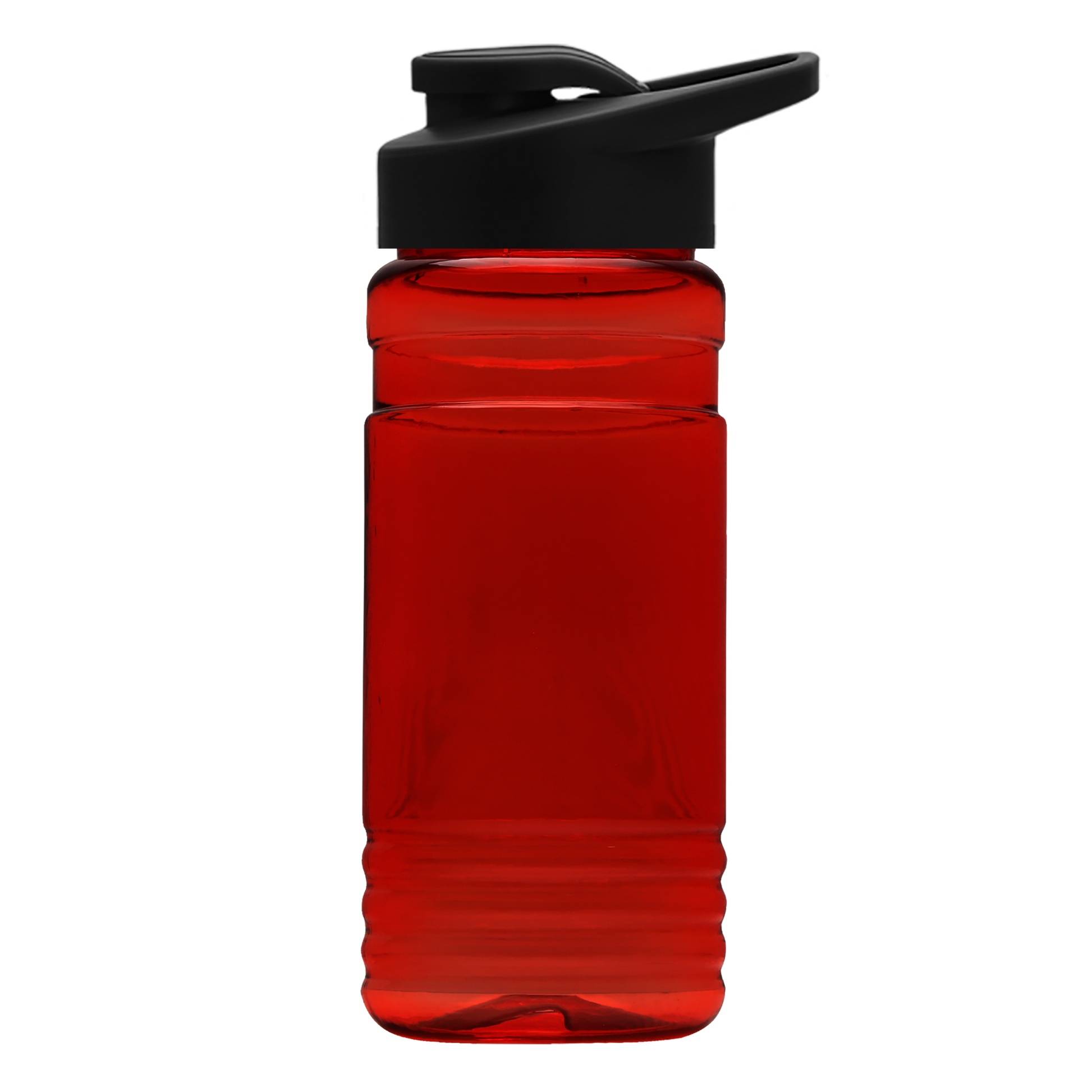 RPET Bottle with Drink-Thru Lid - 20 oz.