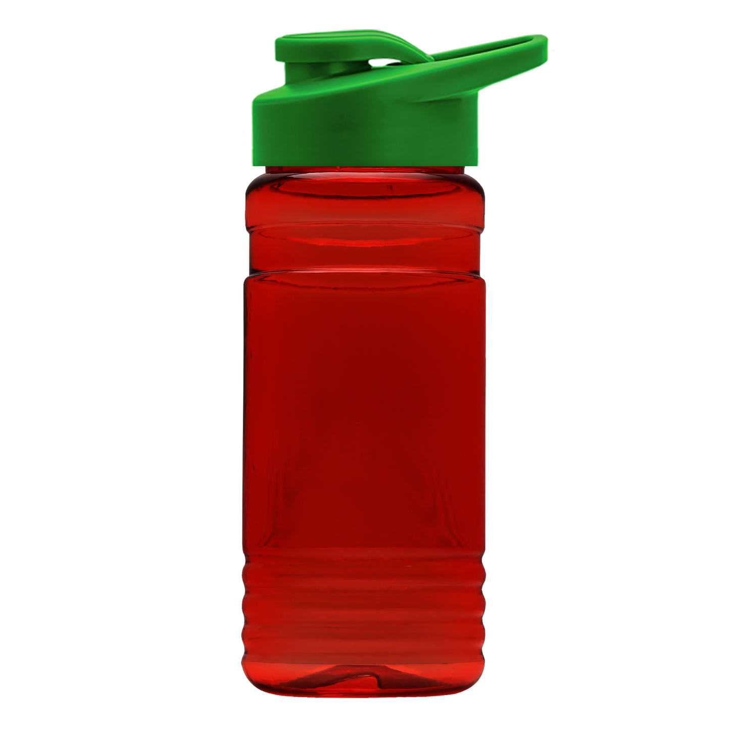 RPET Bottle with Drink-Thru Lid - 20 oz.