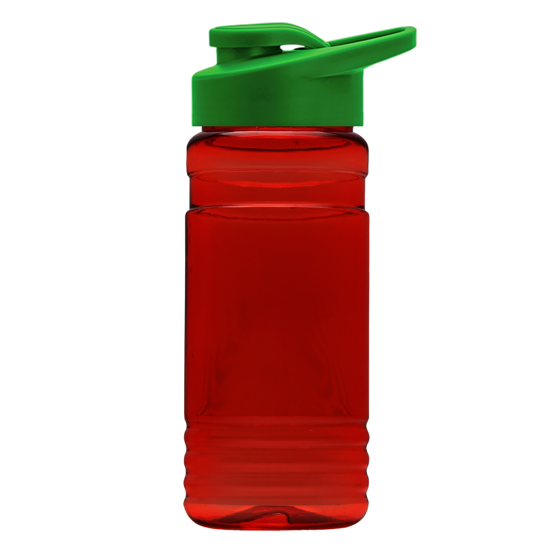 RPET Bottle with Drink-Thru Lid - 20 oz.