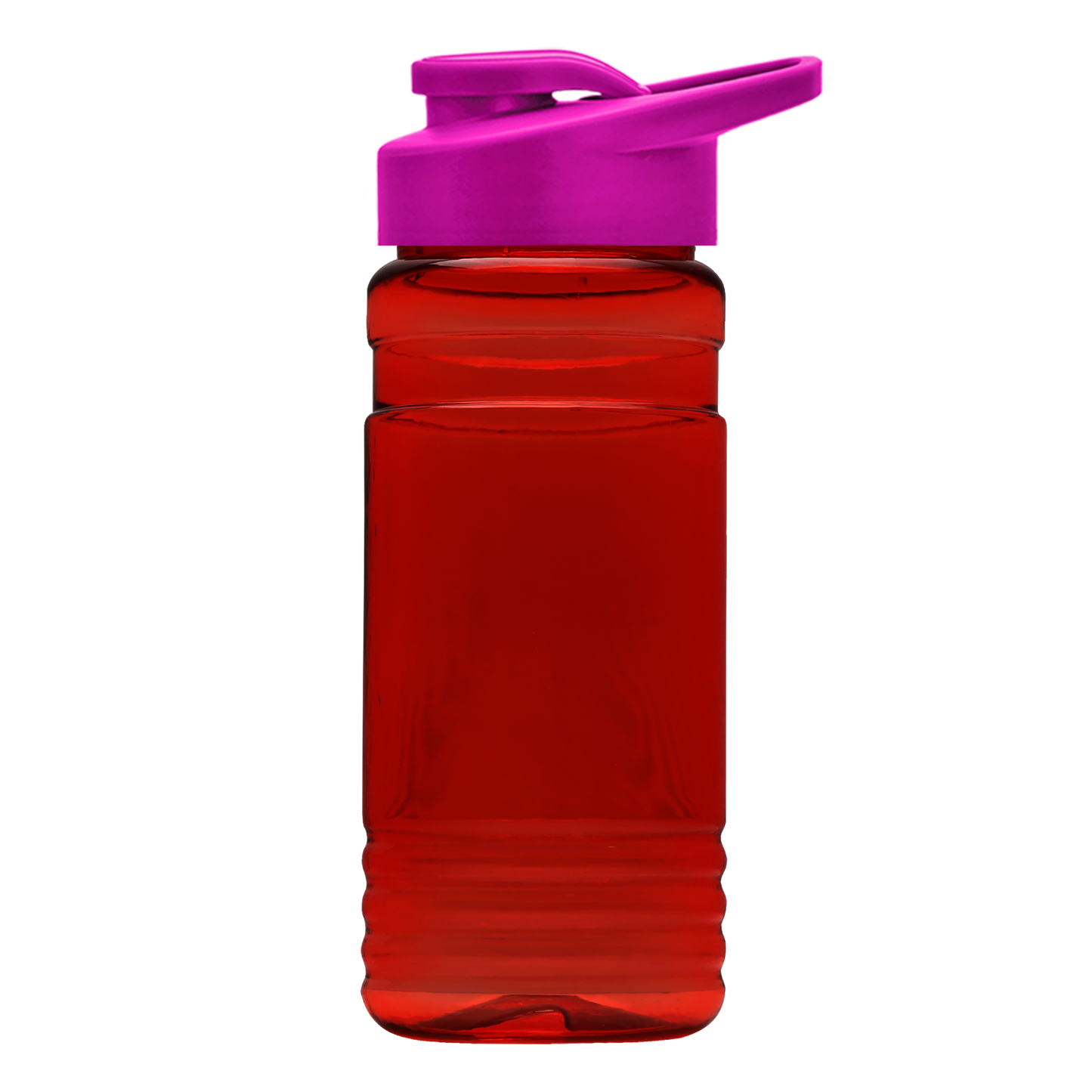 RPET Bottle with Drink-Thru Lid - 20 oz.