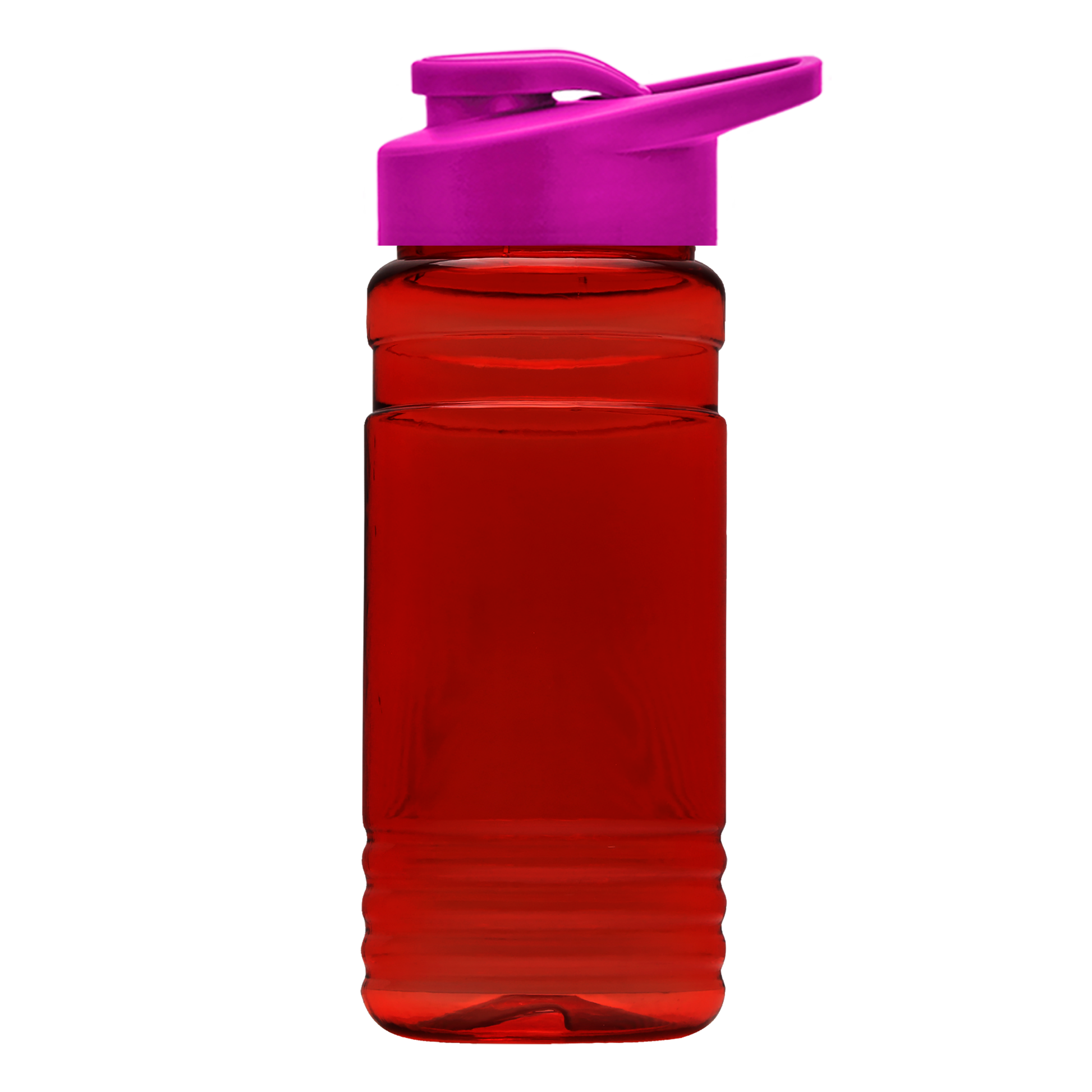 RPET Bottle with Drink-Thru Lid - 20 oz.