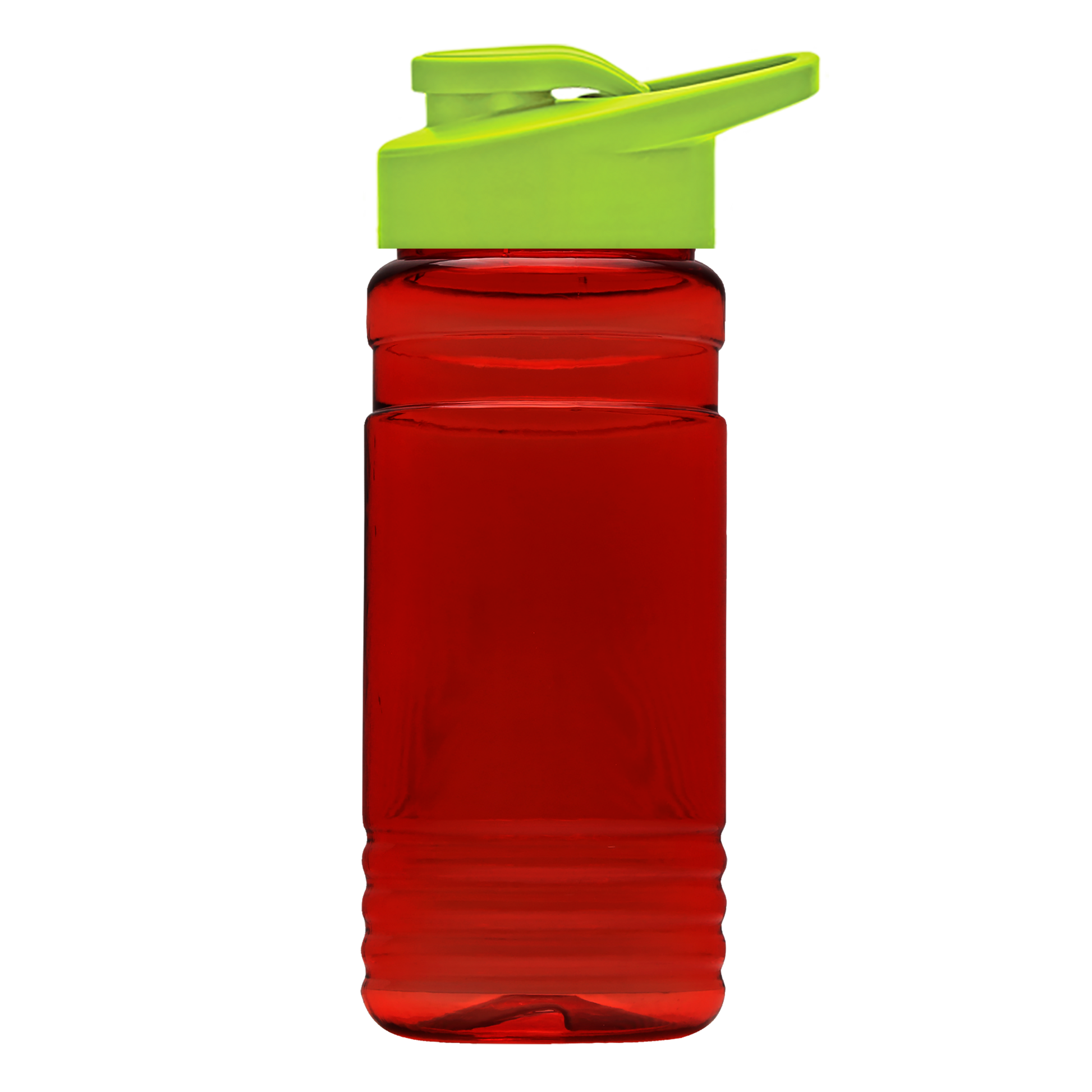 RPET Bottle with Drink-Thru Lid - 20 oz.