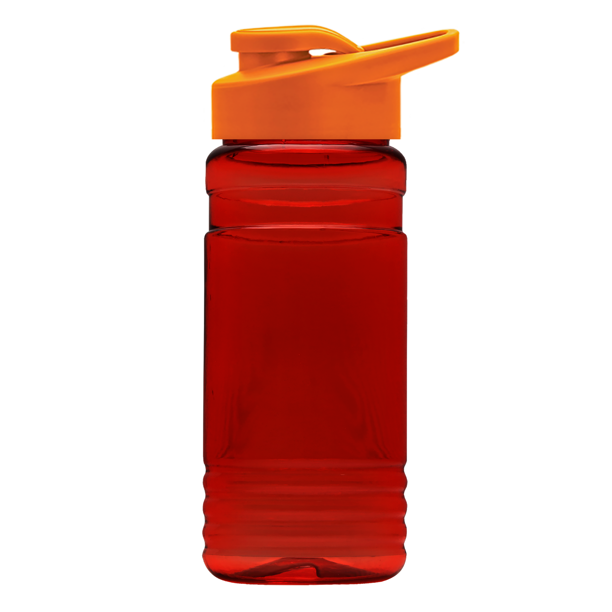 RPET Bottle with Drink-Thru Lid - 20 oz.