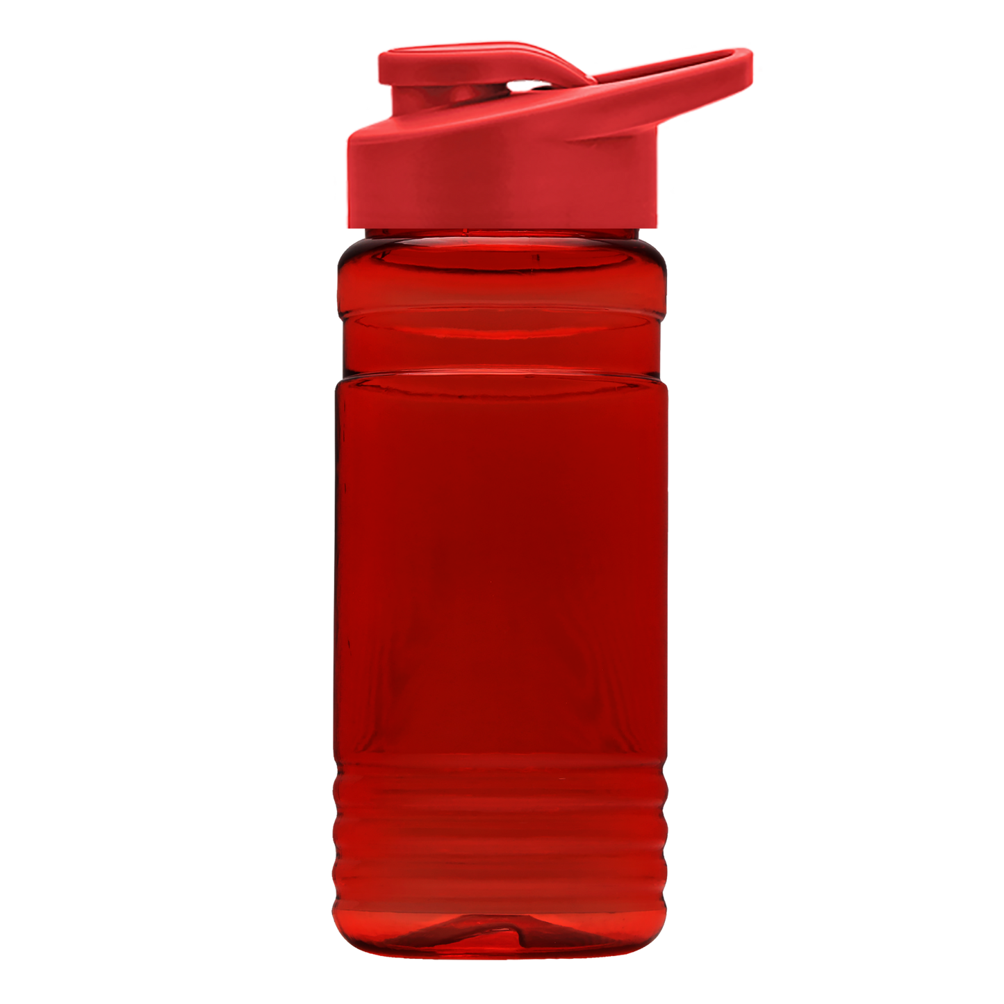 RPET Bottle with Drink-Thru Lid - 20 oz.