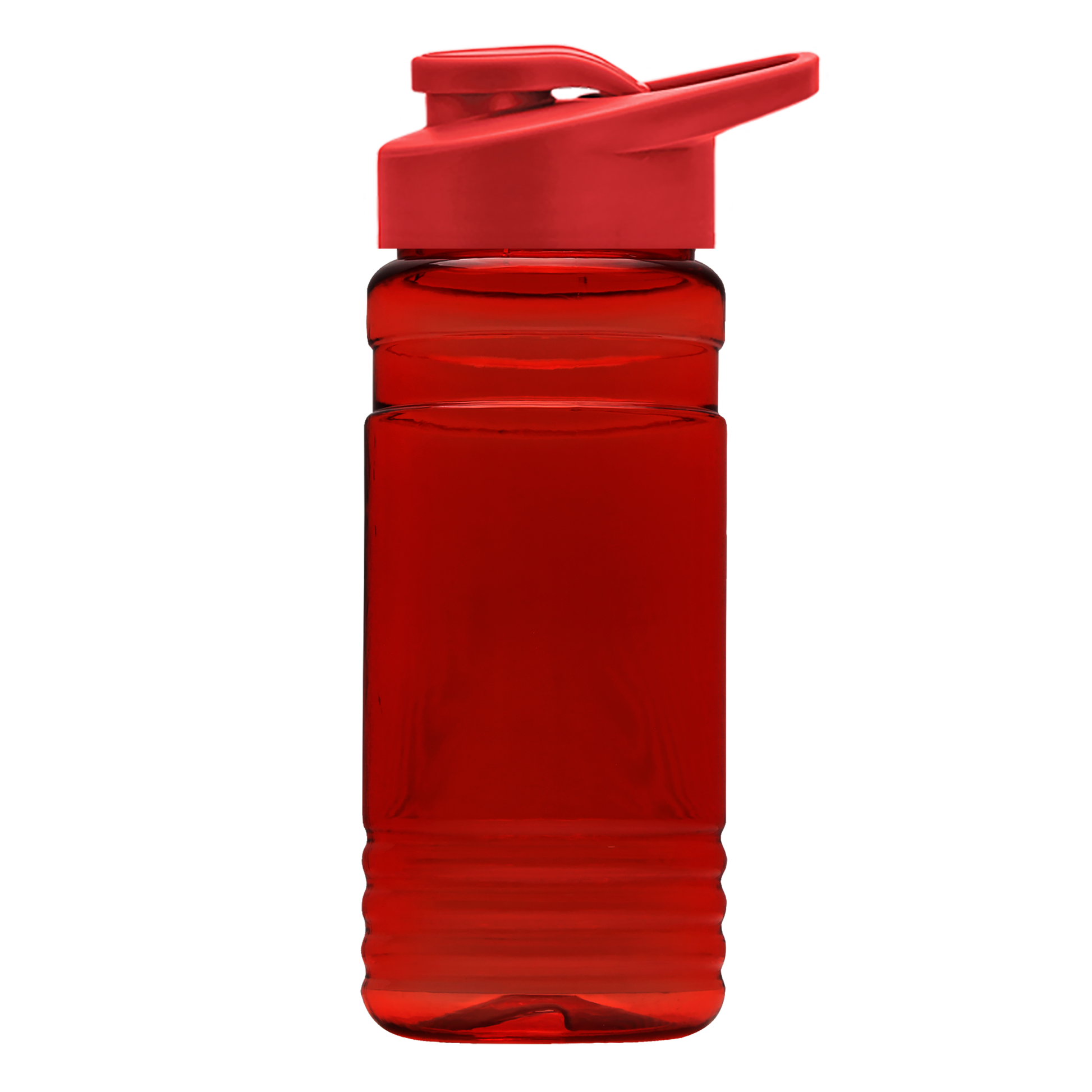 RPET Bottle with Drink-Thru Lid - 20 oz.