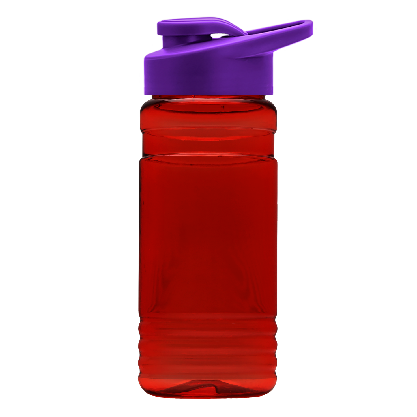 RPET Bottle with Drink-Thru Lid - 20 oz.