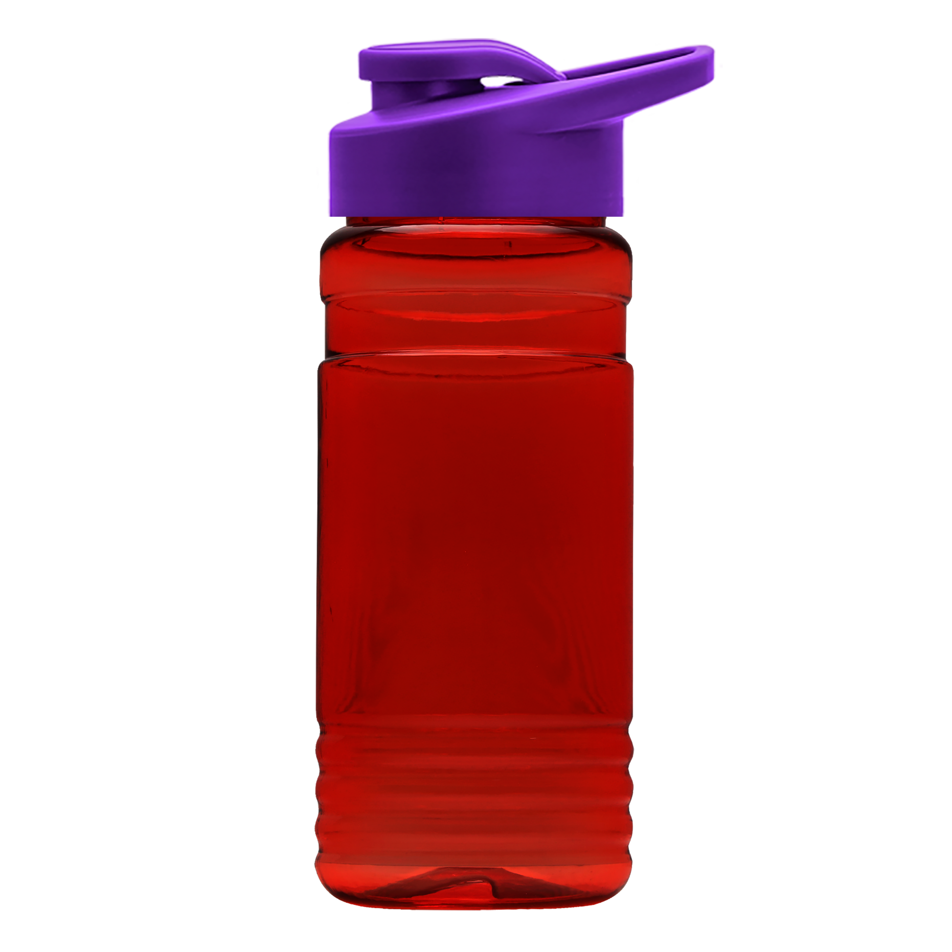 RPET Bottle with Drink-Thru Lid - 20 oz.