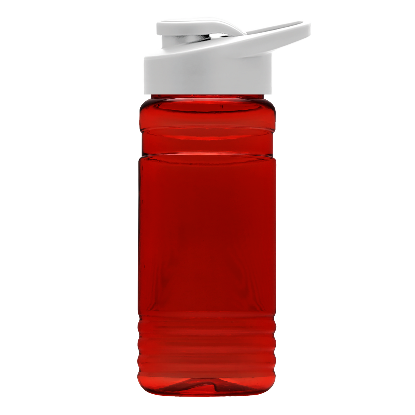 RPET Bottle with Drink-Thru Lid - 20 oz.