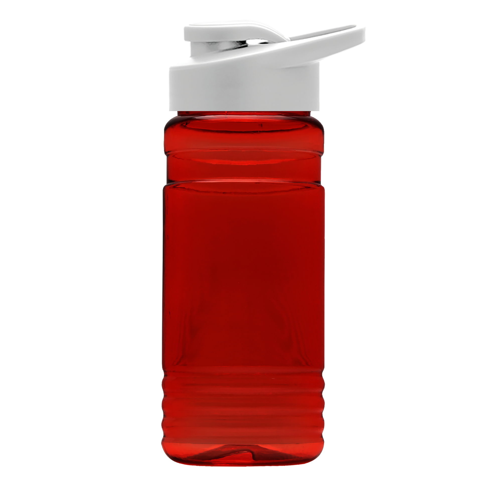 RPET Bottle with Drink-Thru Lid - 20 oz.