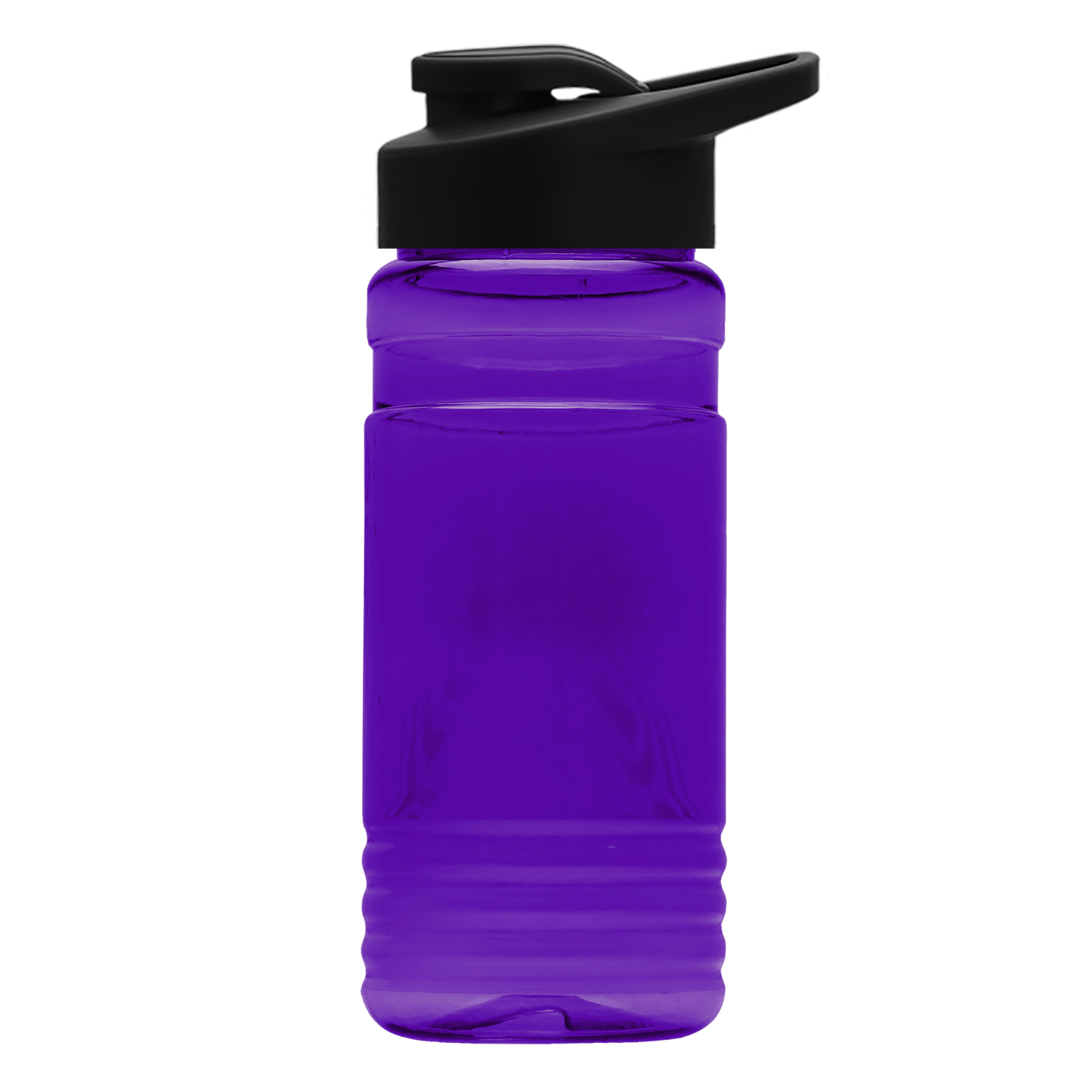 RPET Bottle with Drink-Thru Lid - 20 oz.