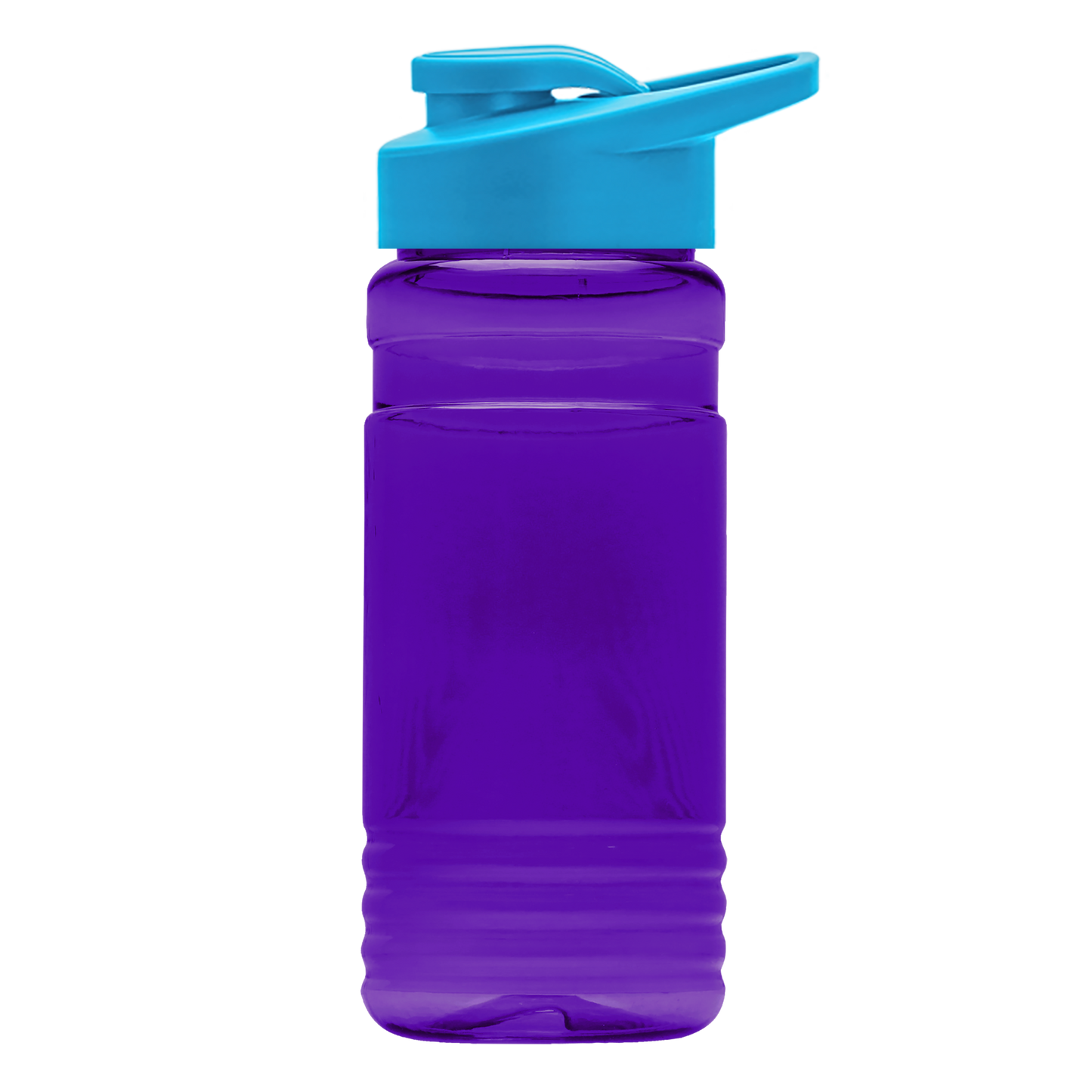 RPET Bottle with Drink-Thru Lid - 20 oz.
