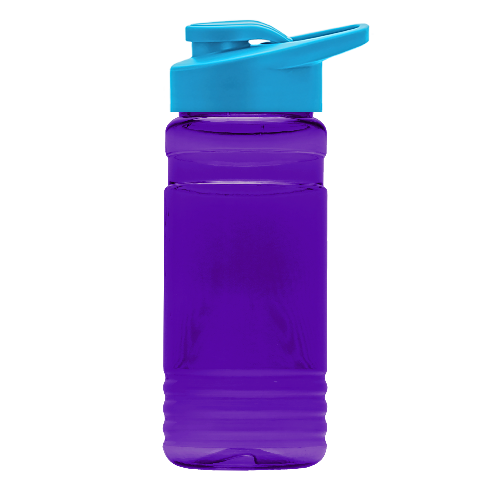 RPET Bottle with Drink-Thru Lid - 20 oz.