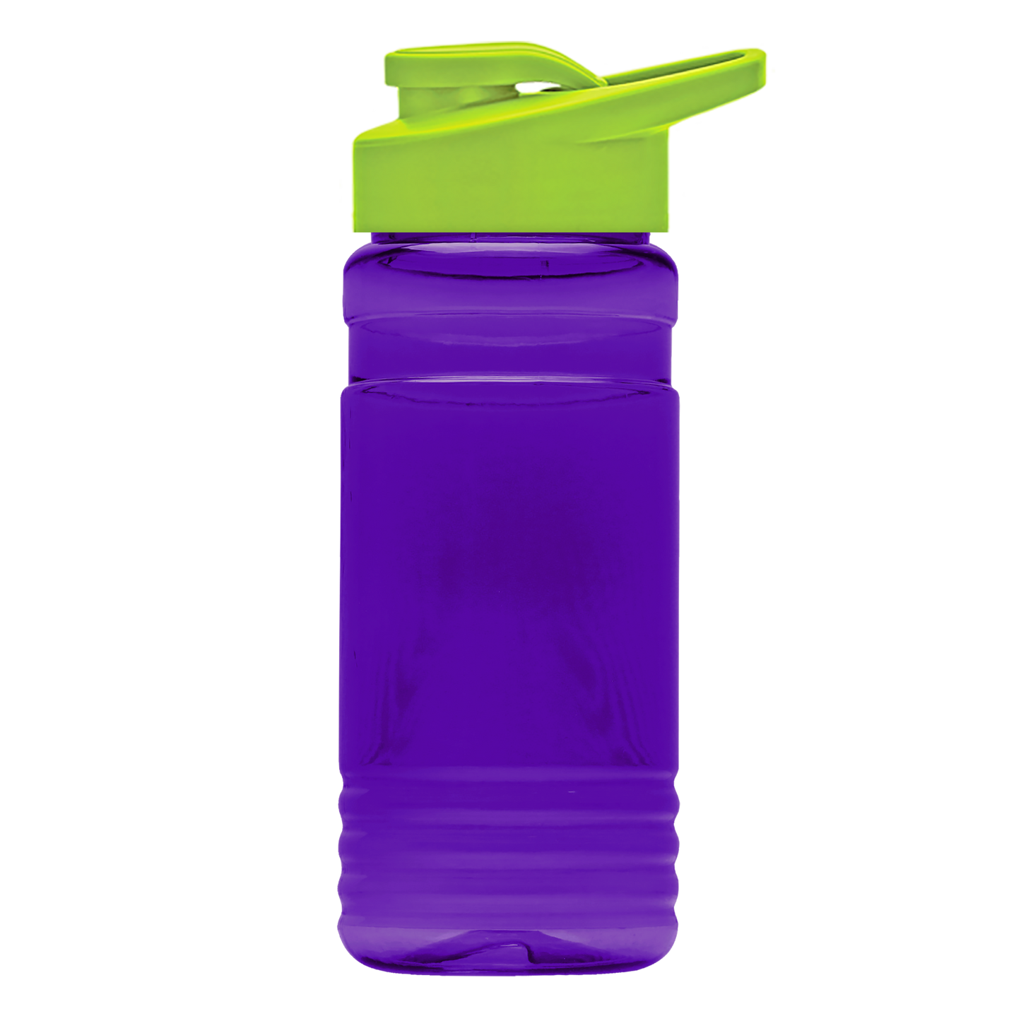 RPET Bottle with Drink-Thru Lid - 20 oz.