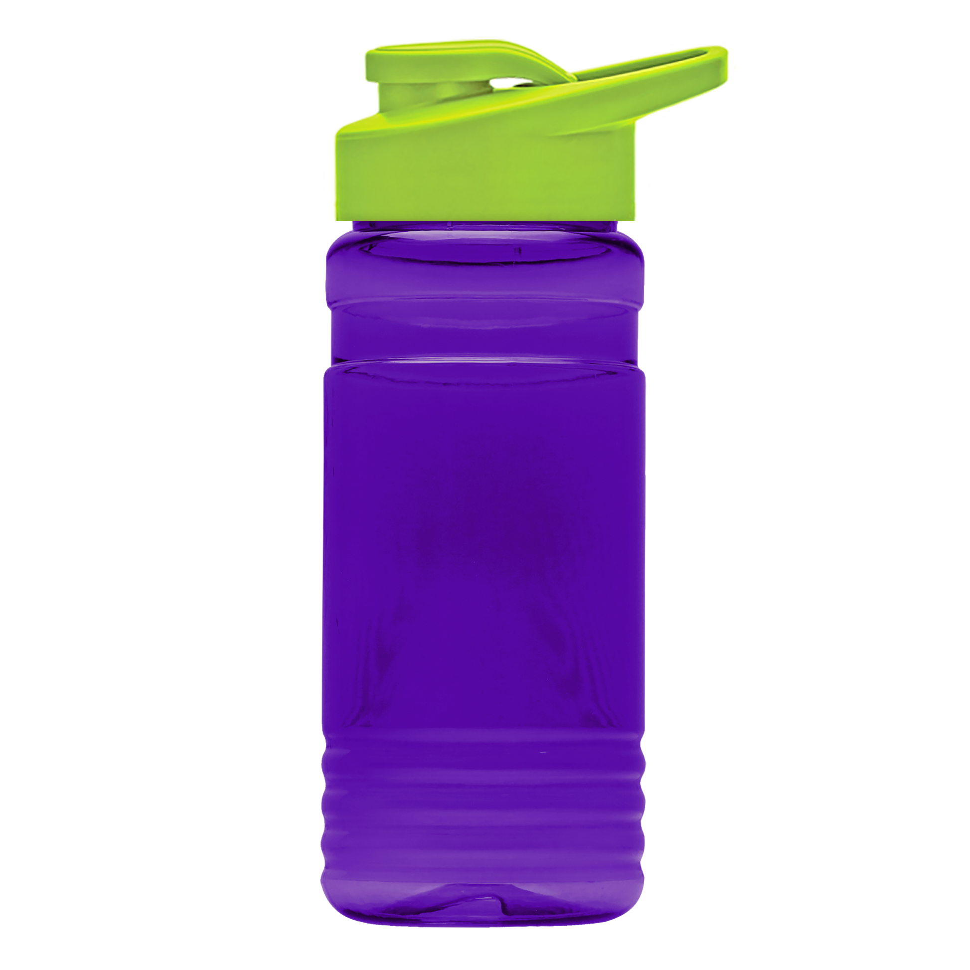 RPET Bottle with Drink-Thru Lid - 20 oz.