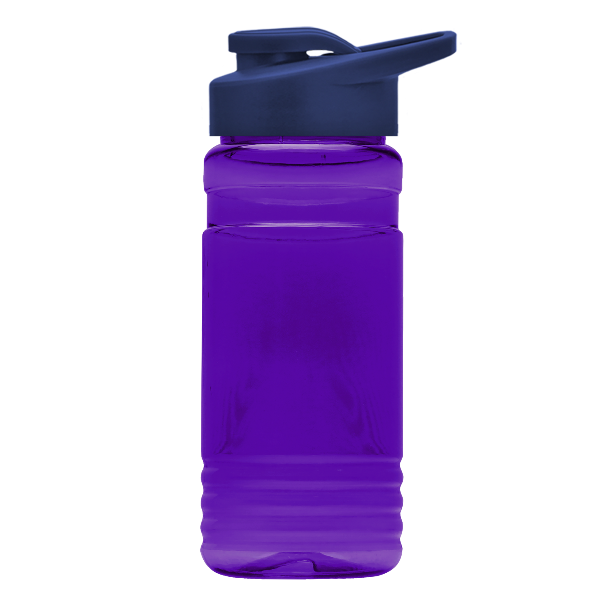 RPET Bottle with Drink-Thru Lid - 20 oz.