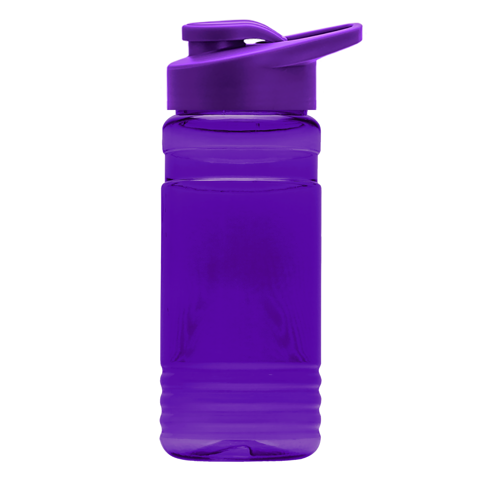 RPET Bottle with Drink-Thru Lid - 20 oz.
