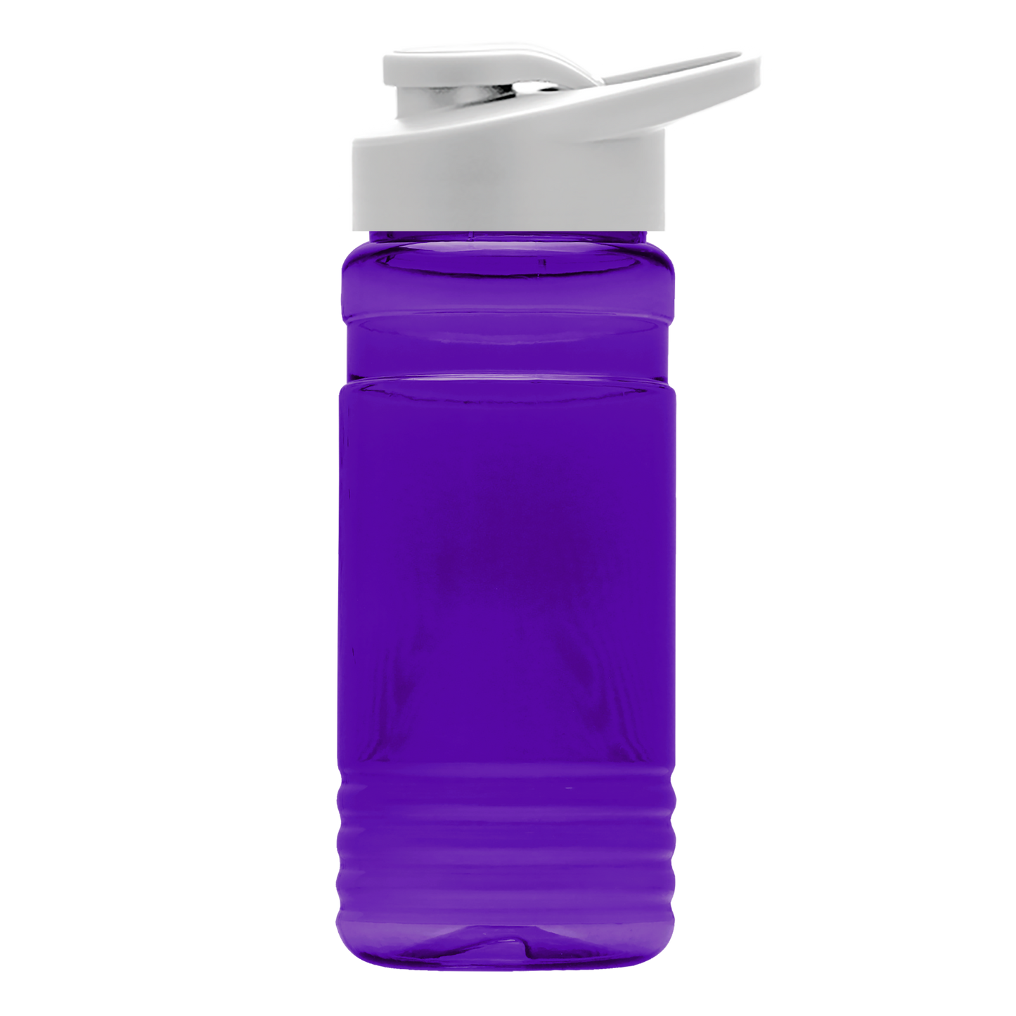 RPET Bottle with Drink-Thru Lid - 20 oz.