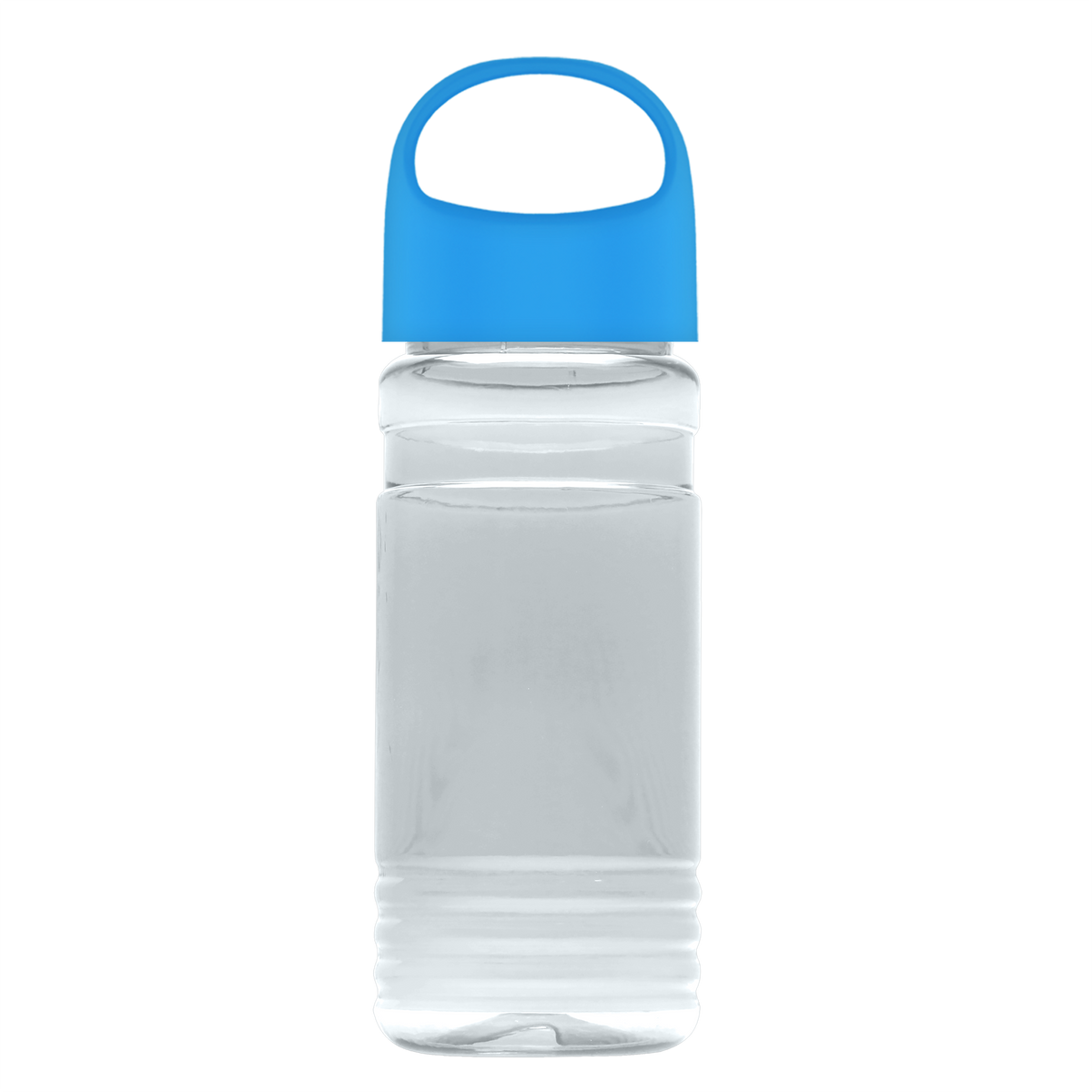 Custom logo RPET Bottle with Oval Crest Lid - 20 oz.