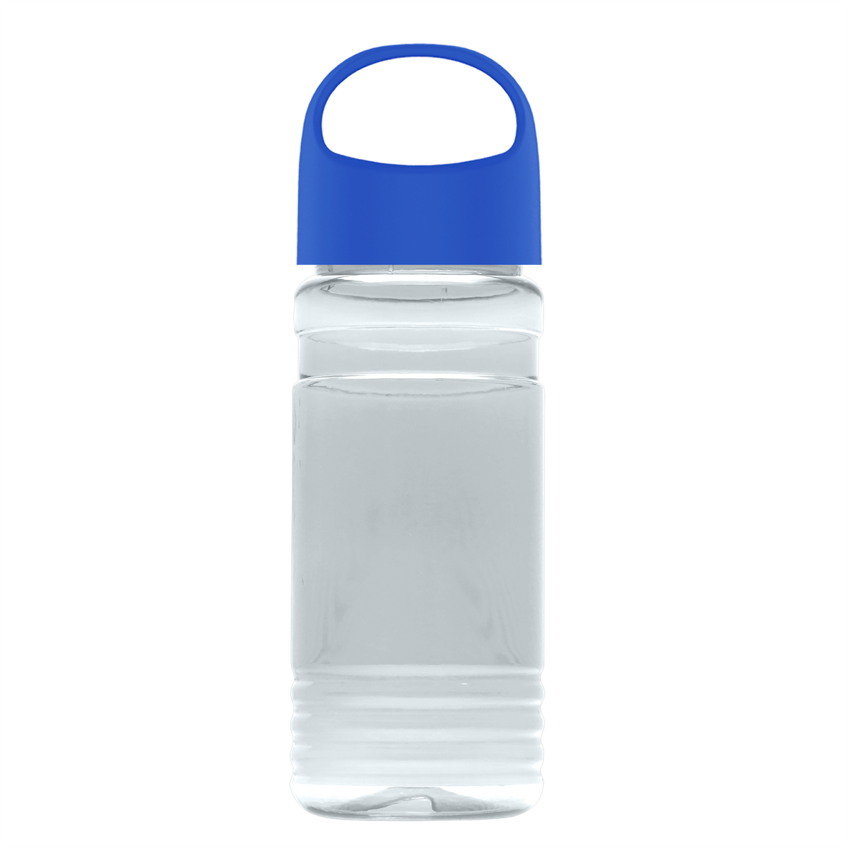 Custom logo RPET Bottle with Oval Crest Lid - 20 oz.