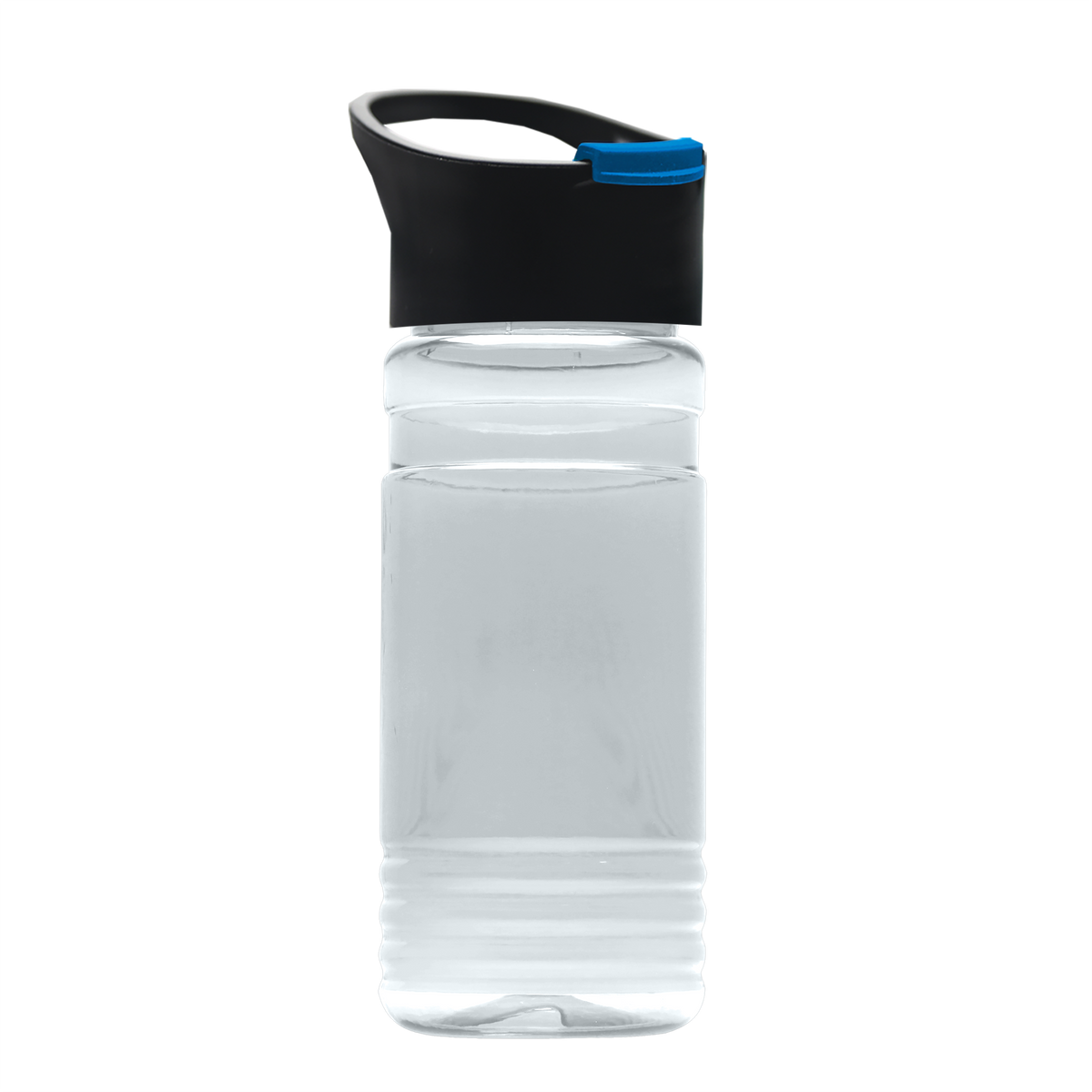 Custom logo RPET Bottle with Pop-Up Lid - 20 oz.