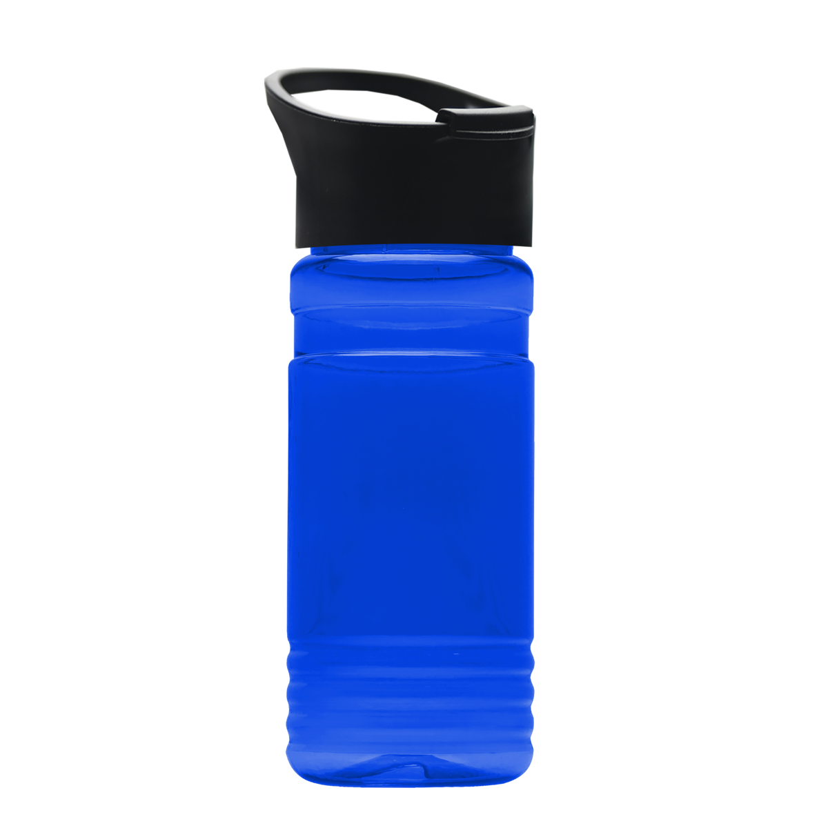Custom logo RPET Bottle with Pop-Up Lid - 20 oz.