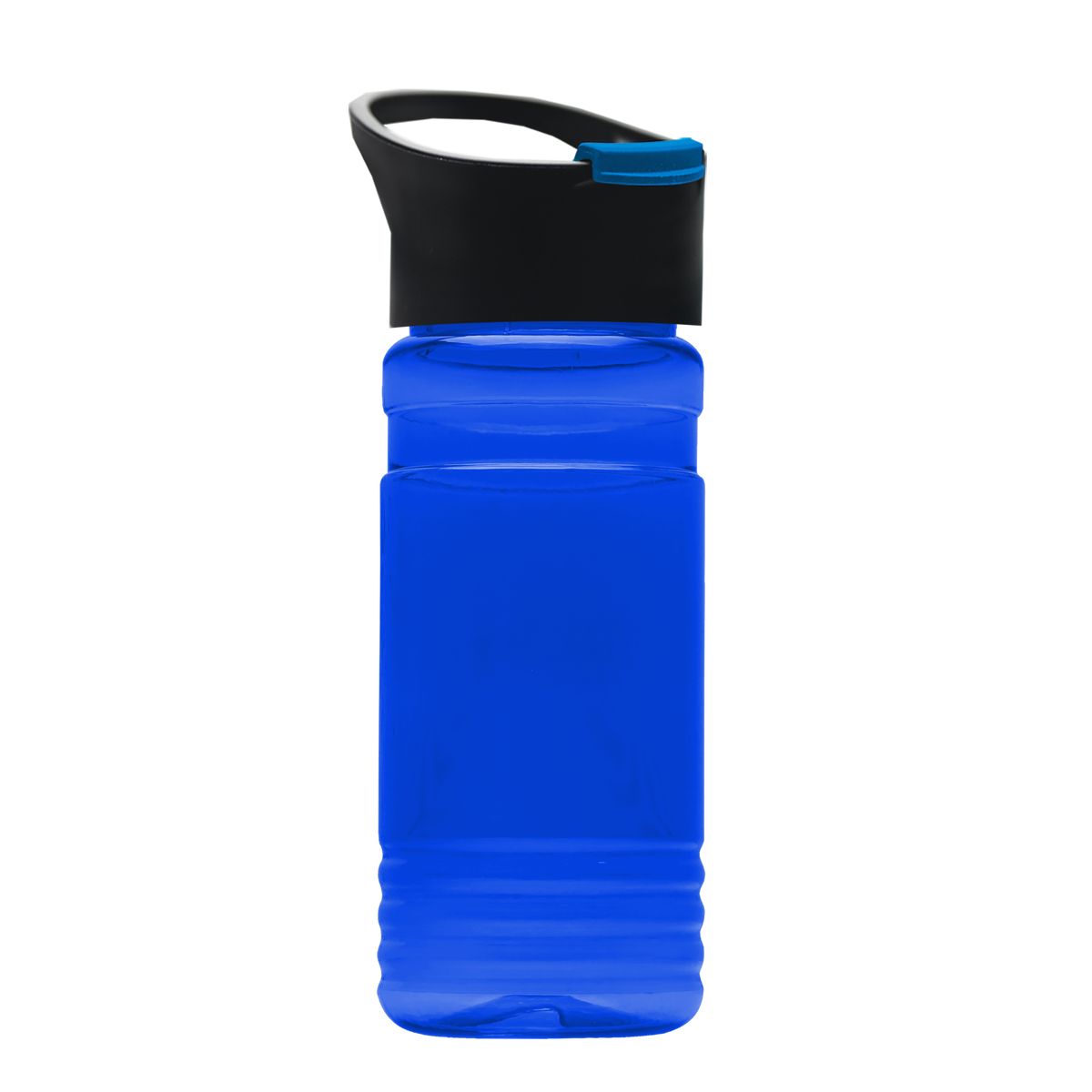 Custom logo RPET Bottle with Pop-Up Lid - 20 oz.