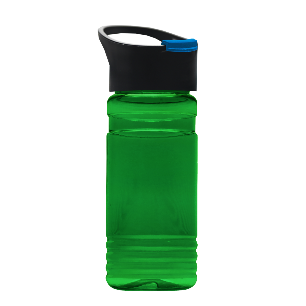 Custom logo RPET Bottle with Pop-Up Lid - 20 oz.