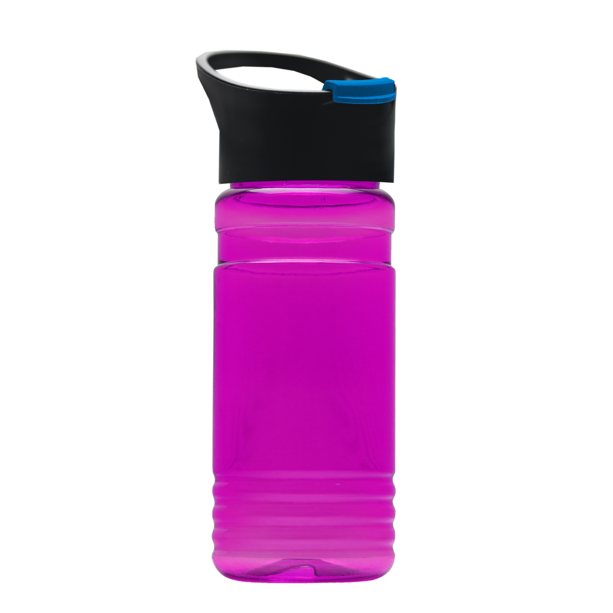 Custom logo RPET Bottle with Pop-Up Lid - 20 oz.