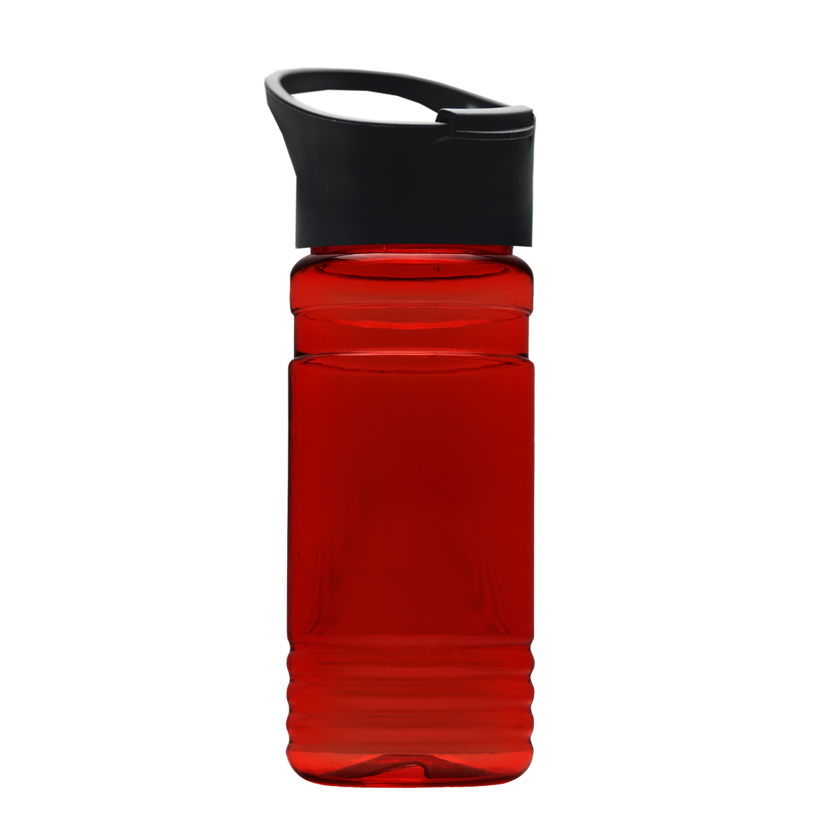 Custom logo RPET Bottle with Pop-Up Lid - 20 oz.
