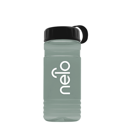 RPET Bottle with Tethered Lid - 20 oz.