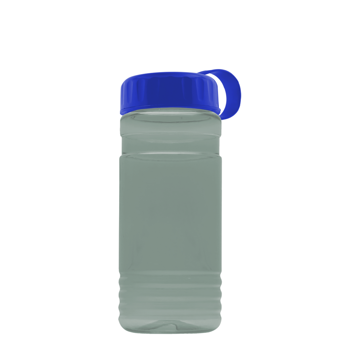 Custom logo RPET Bottle with Tethered Lid - 20 oz.