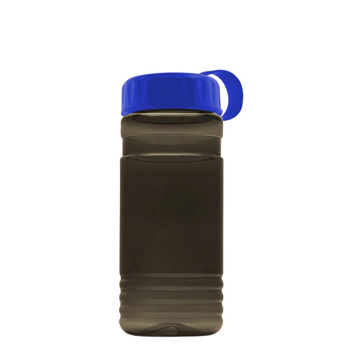 Custom logo RPET Bottle with Tethered Lid - 20 oz.