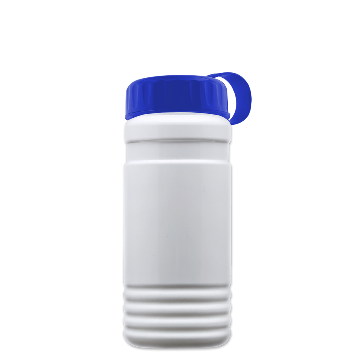 Custom logo RPET Bottle with Tethered Lid - 20 oz.