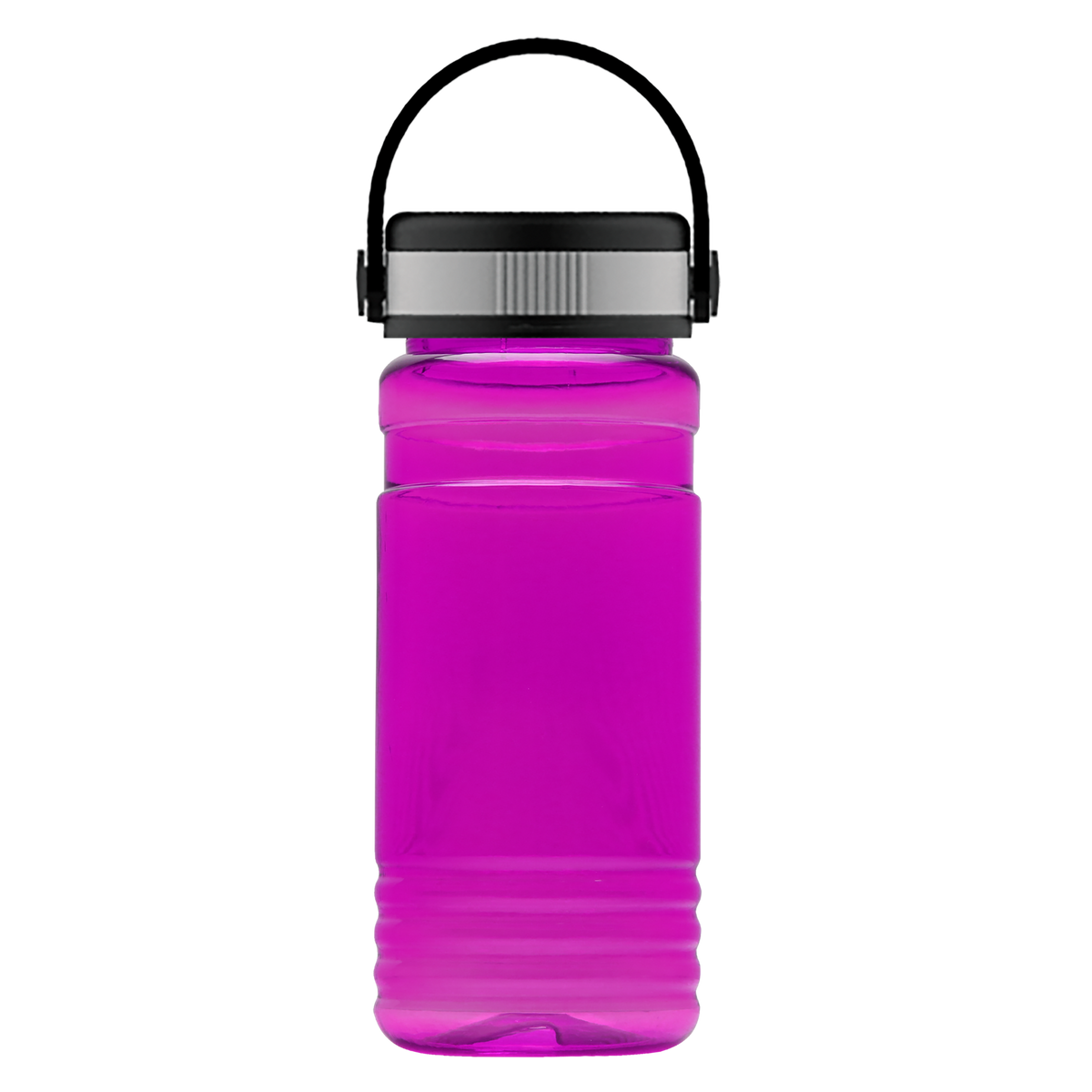 Custom logo RPET Bottle with Grip Lid - 20 oz.