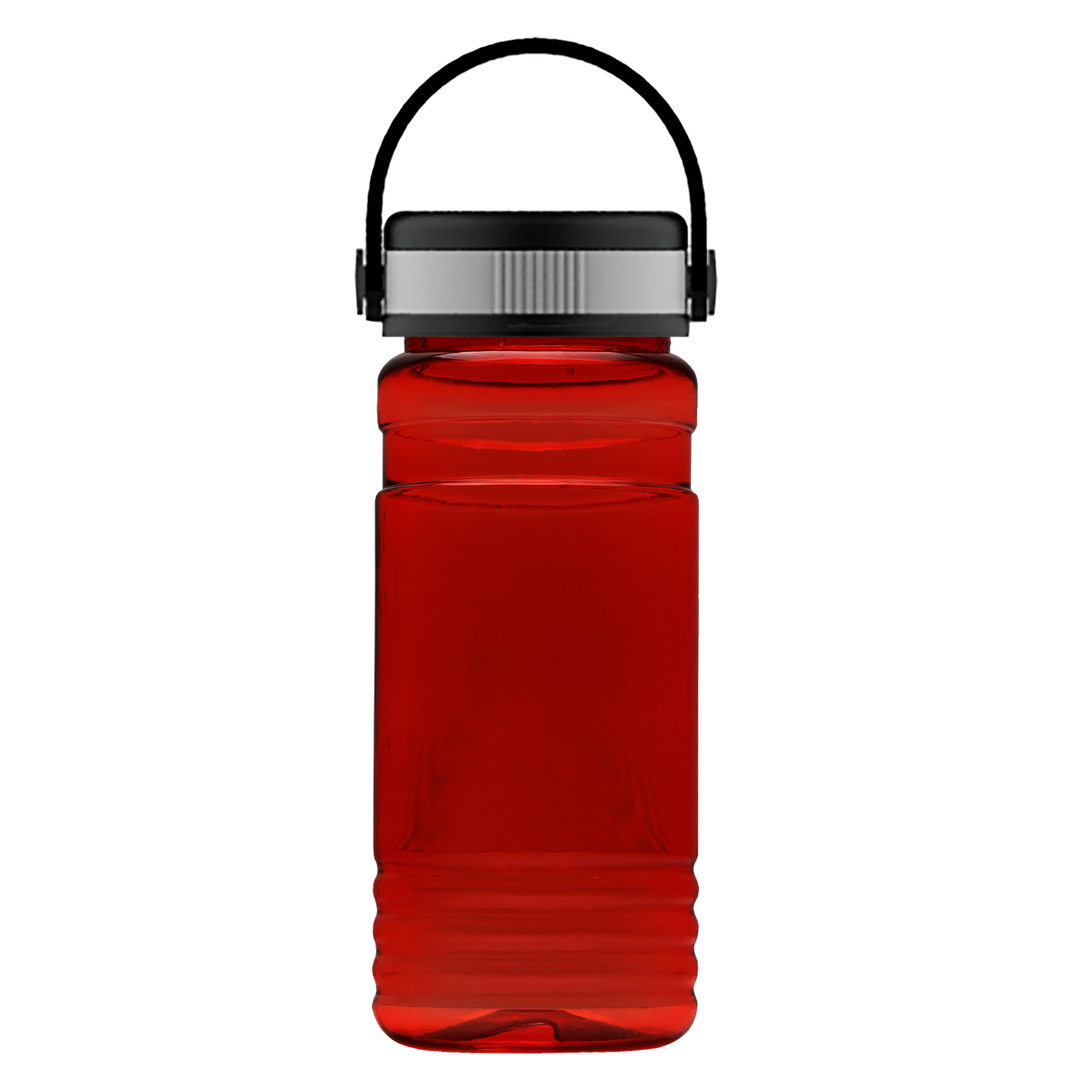 Custom logo RPET Bottle with Grip Lid - 20 oz.