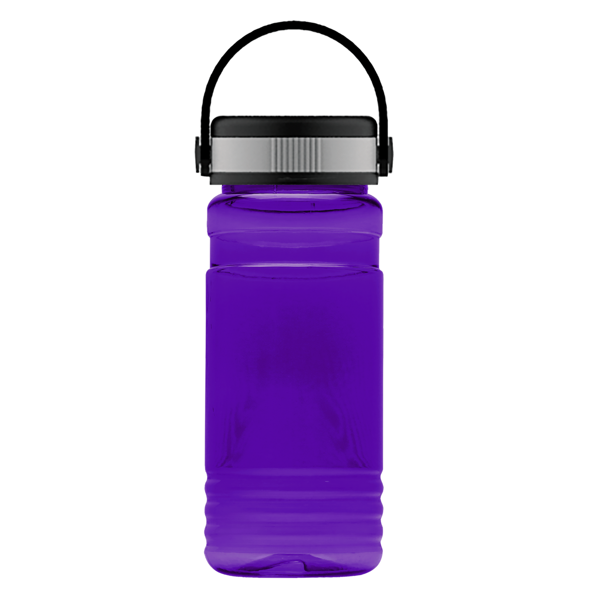 Custom logo RPET Bottle with Grip Lid - 20 oz.