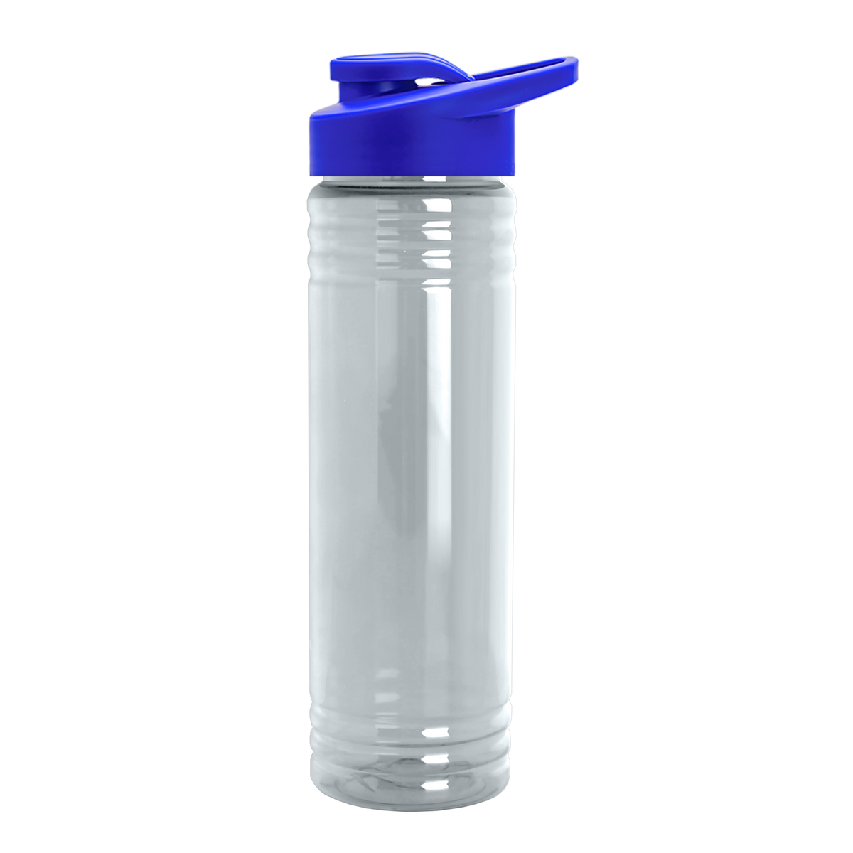 Custom logo Slim Fit RPET Bottle with Drink-Thru Lid - 24 oz.