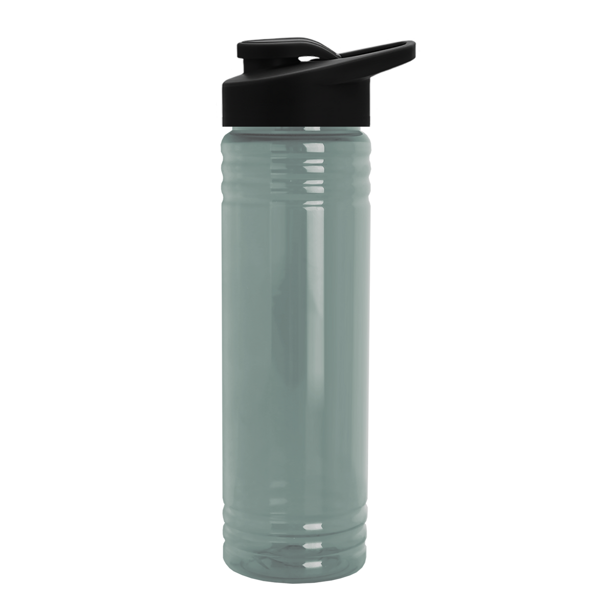 Custom logo Slim Fit RPET Bottle with Drink-Thru Lid - 24 oz.