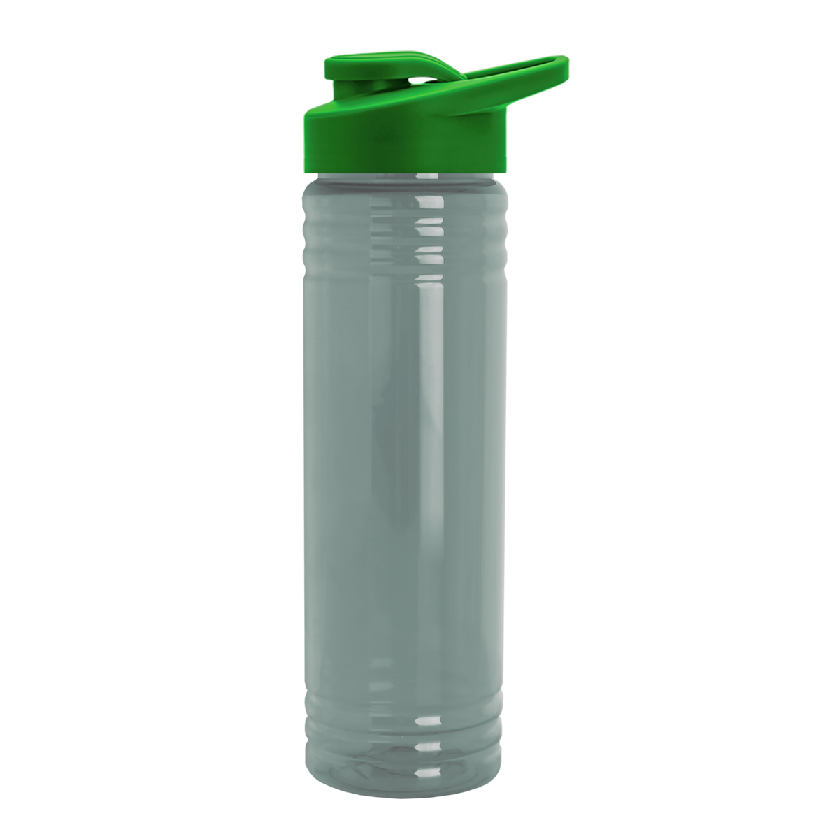 Custom logo Slim Fit RPET Bottle with Drink-Thru Lid - 24 oz.