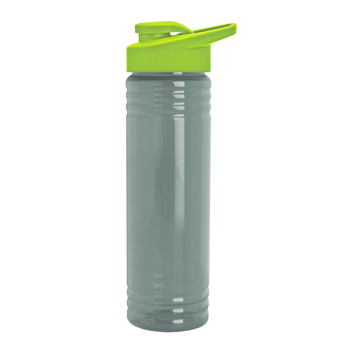 Custom logo Slim Fit RPET Bottle with Drink-Thru Lid - 24 oz.