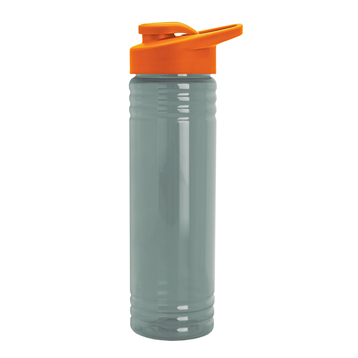 Custom logo Slim Fit RPET Bottle with Drink-Thru Lid - 24 oz.