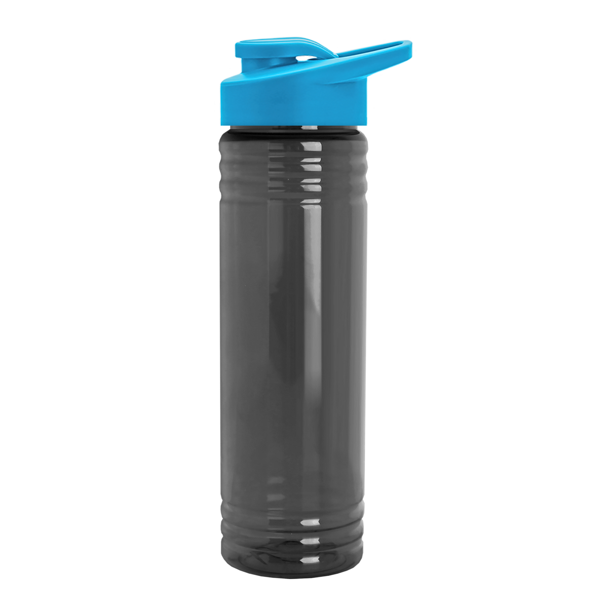 Custom logo Slim Fit RPET Bottle with Drink-Thru Lid - 24 oz.